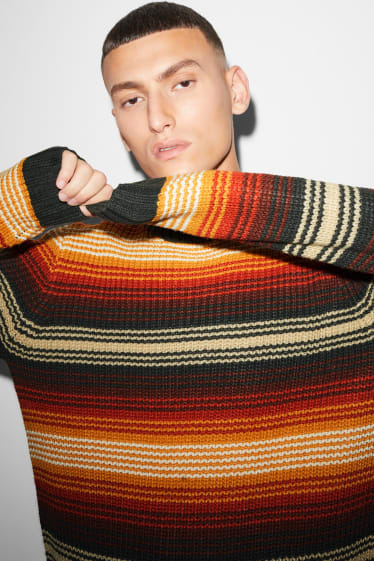 Men - CLOCKHOUSE - jumper - striped - multicoloured