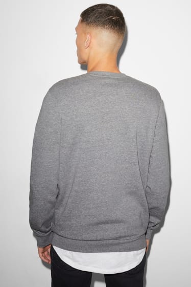 Hommes - CLOCKHOUSE - sweat - gris chiné