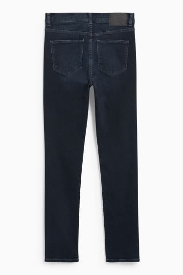 Dona - Slim jeans - high waist - texà blau fosc