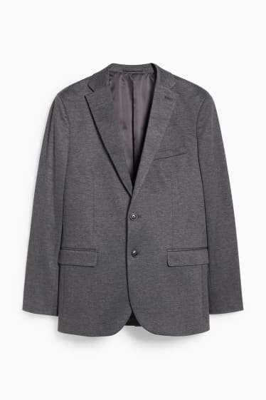 Hommes - Veste de costume - slim fit - Flex - LYCRA® - gris foncé