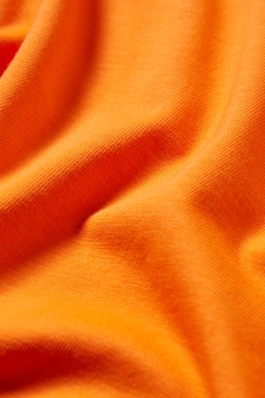 Damen - CLOCKHOUSE - Crop Langarmshirt - orange