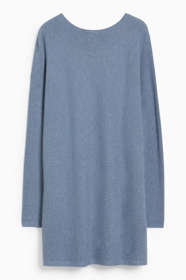 Damen - Pullover - hellblau