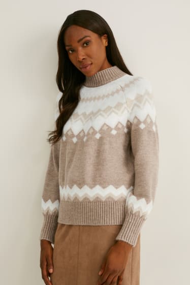 Women - Jumper - beige