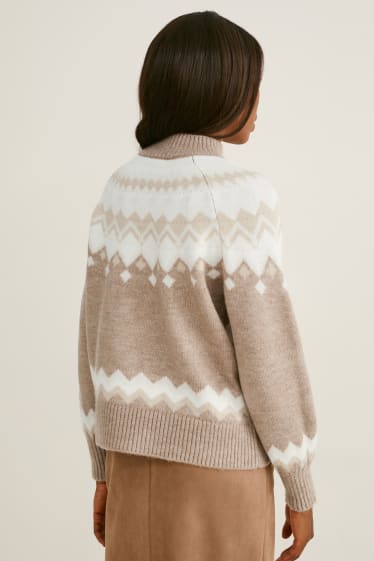 Women - Jumper - beige