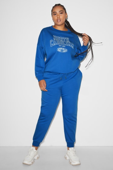 Ados & jeunes adultes - CLOCKHOUSE - pantalon de jogging - bleu