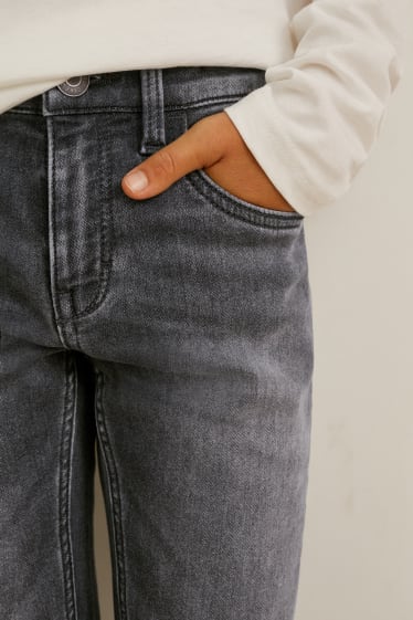 Kinderen - Slim jeans - jog denim - jeansgrijs