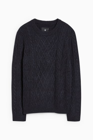 Hommes - CLOCKHOUSE - Pullover - bleu foncé