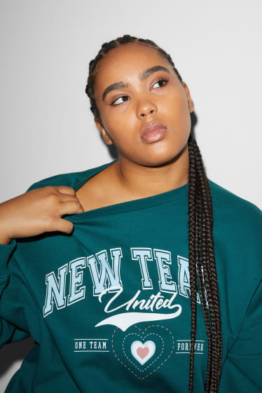 Damen - CLOCKHOUSE - Sweatshirt - dunkelgrün