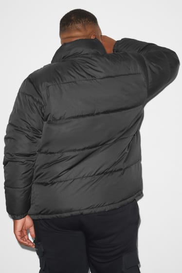 Heren - CLOCKHOUSE - gewatteerde jas - zwart
