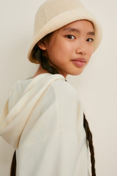 Children - Hooded jumper - cremewhite