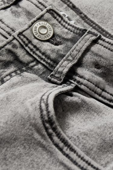 Niños - Wide leg jeans - vaqueros - gris claro