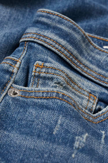Tieners & jongvolwassenen - CLOCKHOUSE - skinny ankle jeans - high waist - jeansblauw