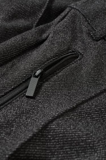 Damen - Jersey-Hose - Slim Fit - dunkelgrau