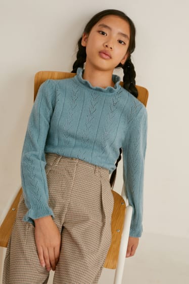 Enfants filles - Pullover - vert