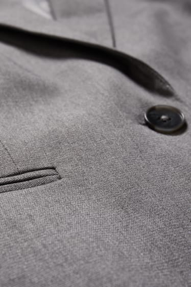Femmes - Blazer de bureau - regular fit - gris chiné