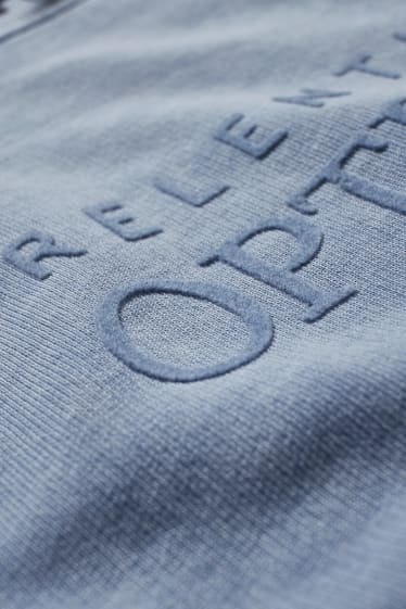 Women - Sweatshirt - light blue-melange