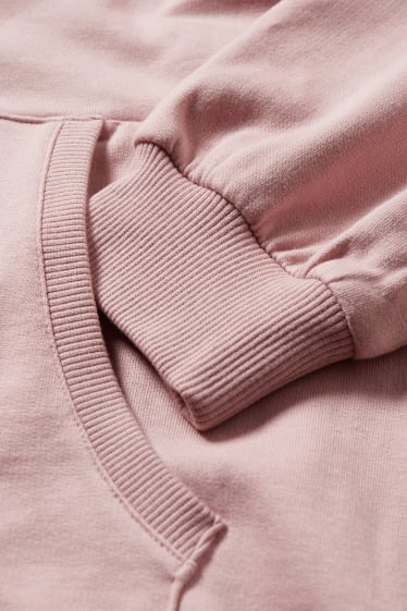 Mujer - Sudadera de lactancia con capucha - rosa