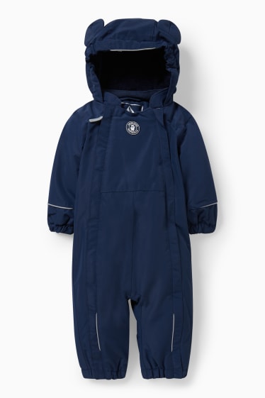 Babies - Baby snowsuit with hood - dark blue