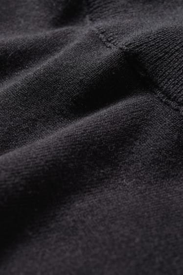 Damen - Rollkragenpullover - schwarz