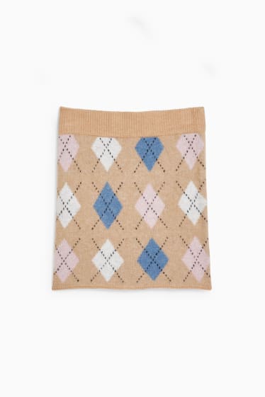 Damen - Rock - beige