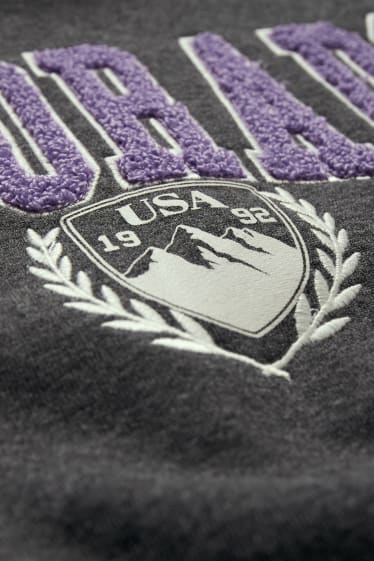 Bambine - Felpa - grigio scuro-melange