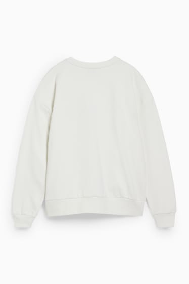 Damen - Sweatshirt - weiß