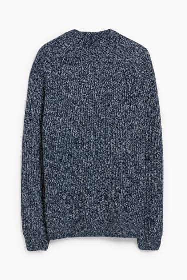 Home - Jersei - blau fosc / blanc