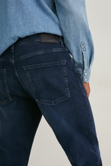 Bărbați - Regular jeans - LYCRA® - denim-albastru închis
