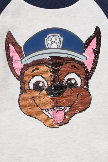 Kinderen: jongens - Paw Patrol - set - longsleeve en sweatshirt - 2-delig - donkerblauw