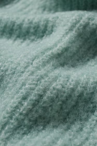 Nastolatki - CLOCKHOUSE - sweter - miętowa zieleń