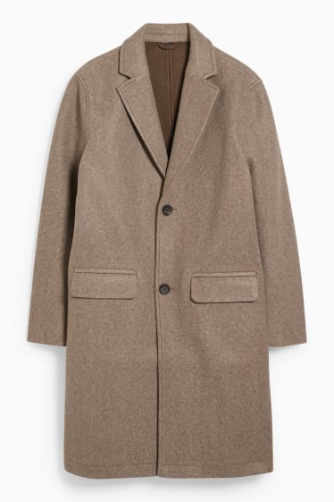 Men - Coat - taupe