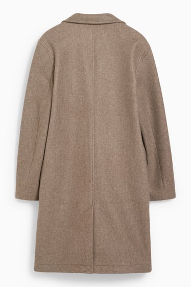 Men - Coat - taupe