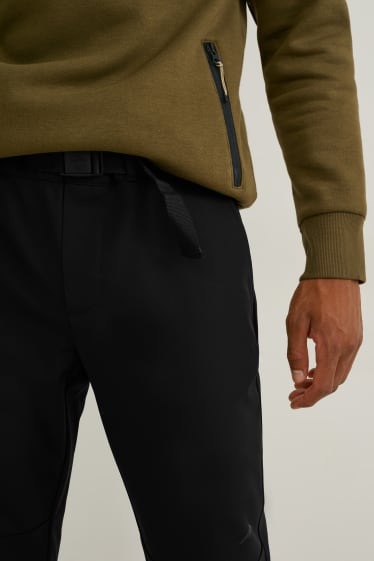 Mężczyźni - Spodnie funkcyjne - 4 Way Stretch - LYCRA® - czarny