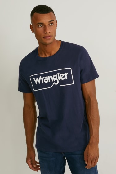 Mężczyźni - Wrangler - T-shirt - czarny
