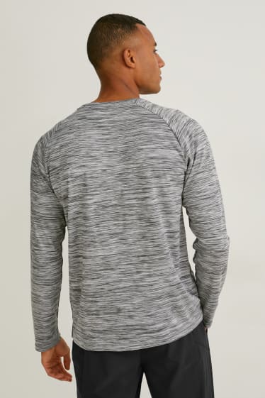 Pánské - Funkční tričko - světle šedá
