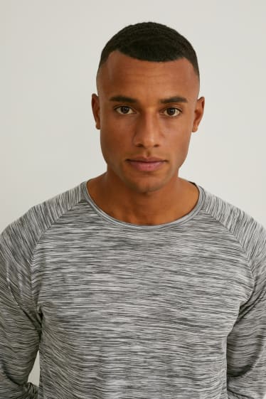 Hommes - Haut de sport - gris clair