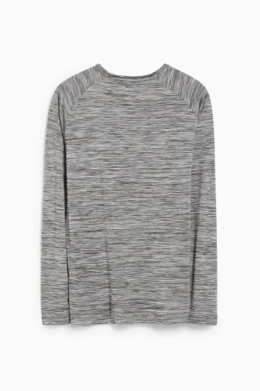 Pánské - Funkční tričko - světle šedá