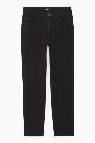 Femmes - Pantalon - slim fit - mid-waist - 4 Way Stretch - noir