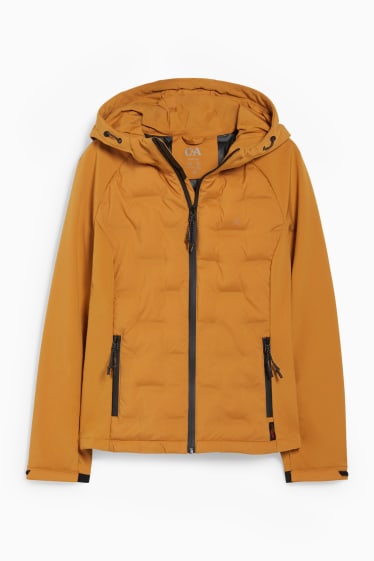 Damen - Softshelljacke mit Kapuze - BIONIC-FINISH®ECO - THERMOLITE® - orange