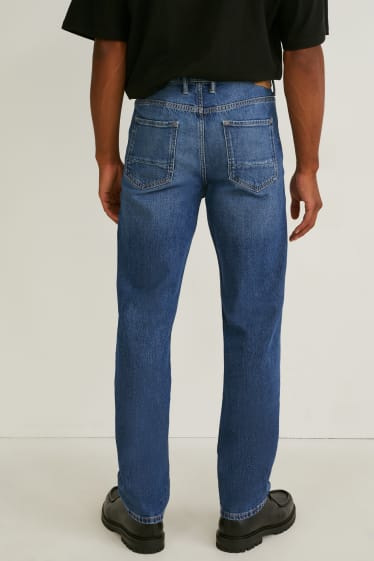 Men - Straight jeans - LYCRA® - blue denim