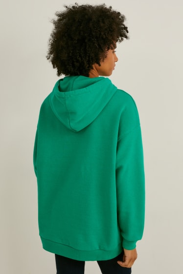Kobiety - Bluza z kapturem - zielony