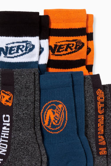 Nen - Paquet de 5 - NERF - mitjons amb estampat - multicolor