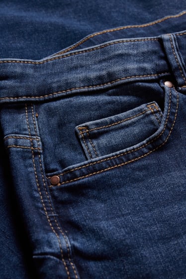 Kobiety - Skinny jeans - średni stan - LYCRA® - dżins-ciemnoniebieski