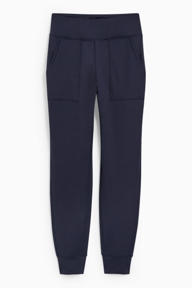 Women - Active trousers - fitness - 4 Way Stretch - dark blue