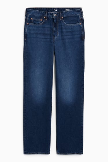 Mężczyźni - Relaxed jeans - dżins-ciemnoniebieski