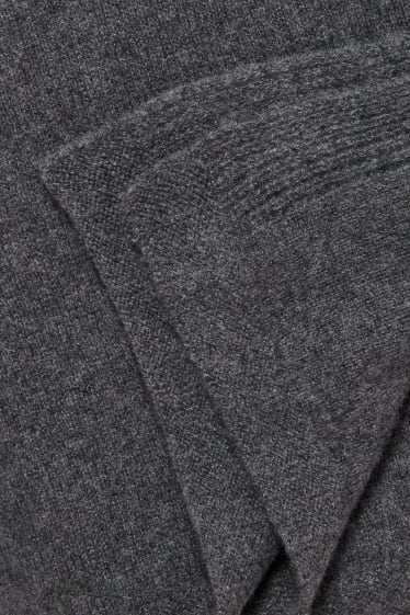 Dona - Manta de caixmir - 160 x 120 cm - gris jaspiat