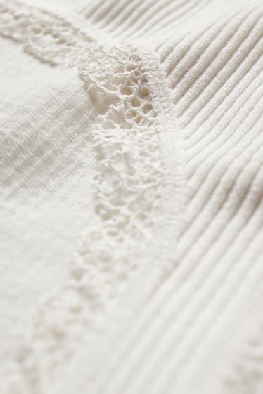 Donna - Confezione da 2 - perizoma - bianco crema