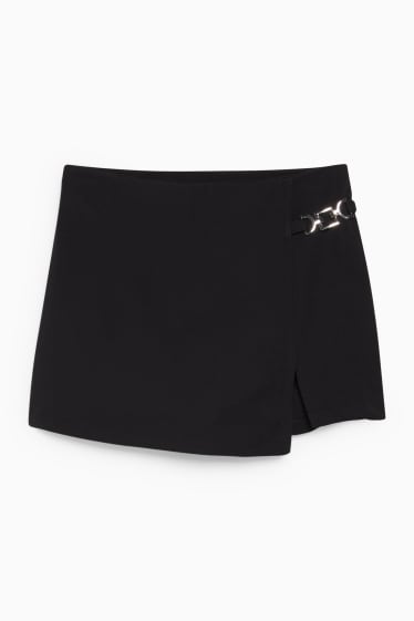 Ragazzi e giovani - CLOCKHOUSE - skort - nero