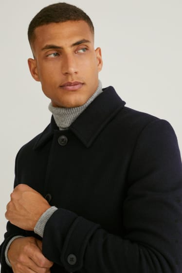 Uomo - Cappotto - nero