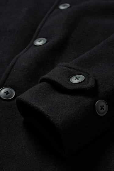 Men - Coat - black